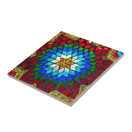 着色されたモザイク芸術 タイル (側面)