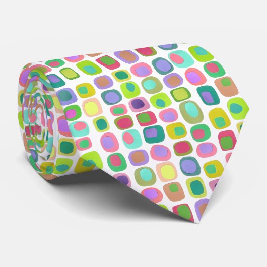 着色された形のタイ ネクタイ (ロール)