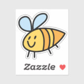 着色された手描きビーカスタムカットのビニールのシール シール (シート)