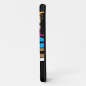 着色された犬のiPhone 5の箱 Case-Mate iPhoneケース (裏面/左)