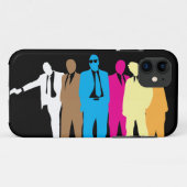 着色された犬のiPhone 5の箱 Case-Mate iPhoneケース (裏面(横))