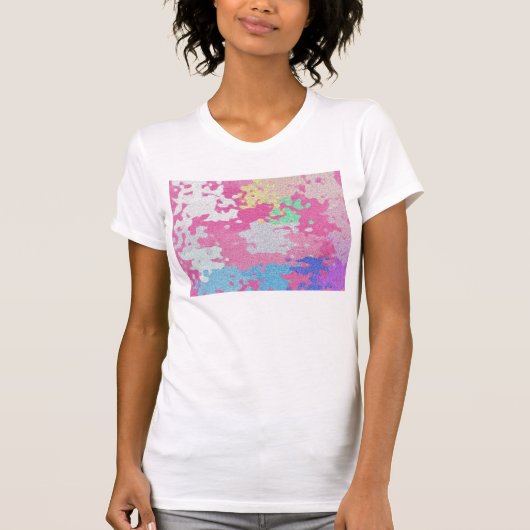 着色された砂 Tシャツ (正面)
