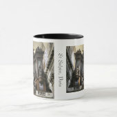 着色された縁が付いているSt Sulpiceのマグ マグカップ (中央)