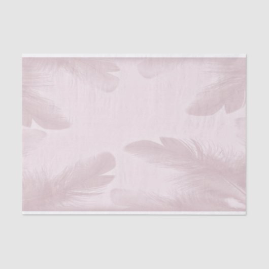 着色された羽 薄葉紙 (正面)