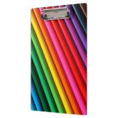 着色された鉛筆のクリップボード クリップボード (左)