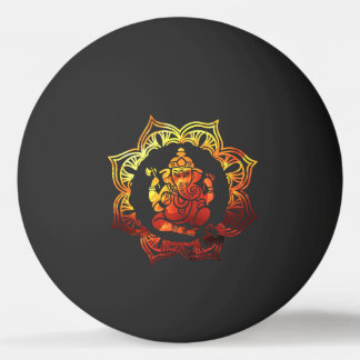 着色された黙想 卓球ボール