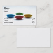 着色されたLolliesの名刺 名刺 (正面/裏面)