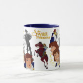 着色されたRim&HandleのデレックSketch Mug王子 マグカップ (中央)