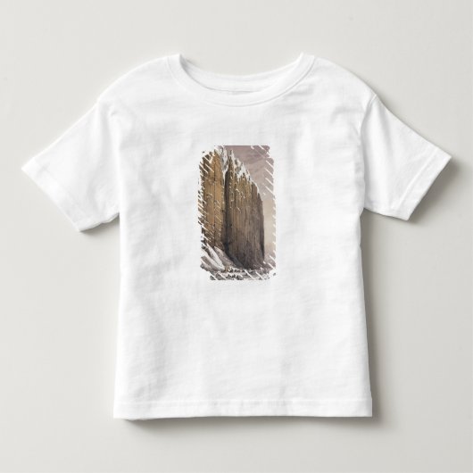 着色されるビバーク、「10からの岬Seppingsは、竸います トドラーTシャツ (正面)