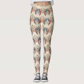 着色される当惑のココペリ/人 + あなたのアイディア レギンス (正面)