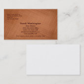 着色される銅 名刺 (正面/裏面)