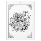 着色してクリップボードをリラックスすれば クリップボード (裏面)