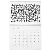 着色のカレンダー カレンダー (3月 2027)