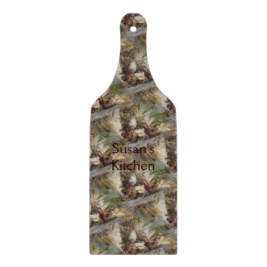 着色インディアンコーン自然パターン カッティングボード (正面)