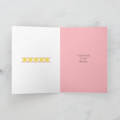 着色イースターエッググリーティングカード カード (内部)