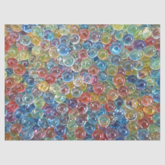 着色ガラスビーズティッシュペーパー 薄葉紙 (正面)