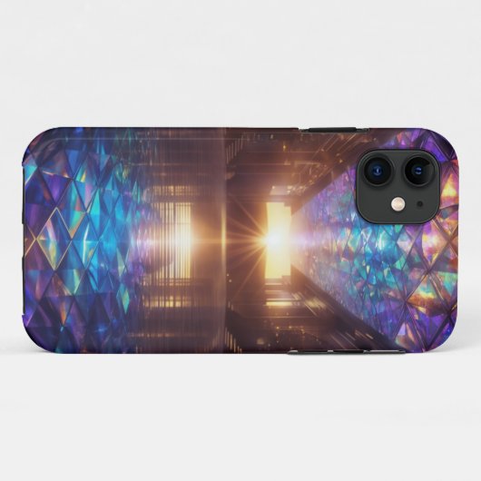 着色ガラス天井と床 Case-Mate iPhoneケース (裏面(横))