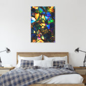 着色ガラス キャンバスプリント (インサイチュ (寝室))