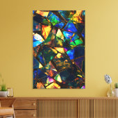 着色ガラス キャンバスプリント (インサイチュ (リビング))