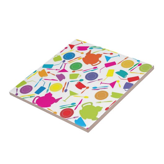 着色キッチン物 タイル (側面)