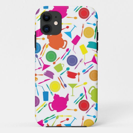 着色キッチン物 Case-Mate iPhoneケース (裏面)