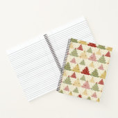 着色クリスマスツリー ノートブック (内部)