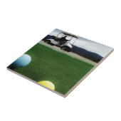 着色ゴルフボール及びカート タイル (側面)