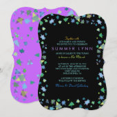 着色スターバーバルミツワー招待状 招待状 (正面/裏面)