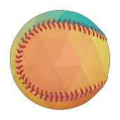 着色ネオンガラス模様 野球ボール (正面左)