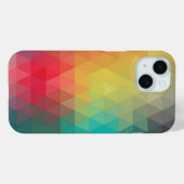 着色ネオンガラス模様 Case-Mate iPhoneケース (裏面 (横))