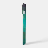 着色ネオンガラス模様 iPhone 15ケース (左側面)