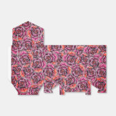 着色バラ花 フェイバーボックス (折り畳みなし)