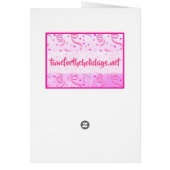 着色パーソナライズされたページ内の誕生日カード (裏面)