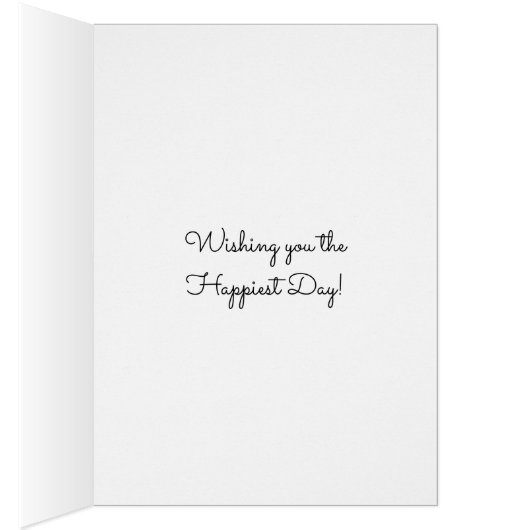 着色パーソナライズされたページ内の誕生日カード (内側 (右))