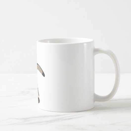 着色ペグイン コーヒーマグカップ (右)