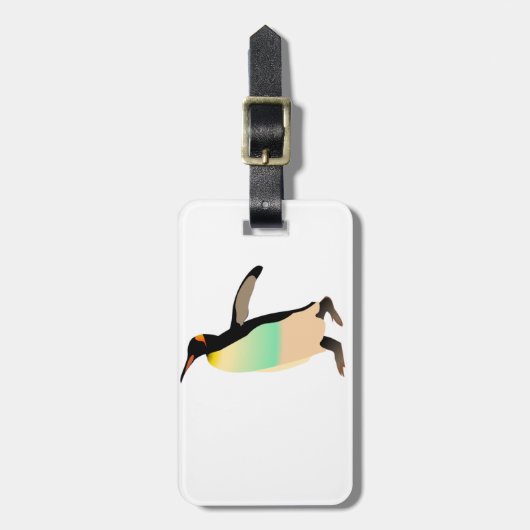 着色ペグイン ラゲッジタグ (正面縦)