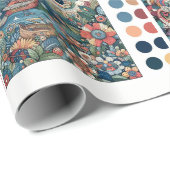 着色ページギフトラップ ラッピングペーパー (ロールコーナー)