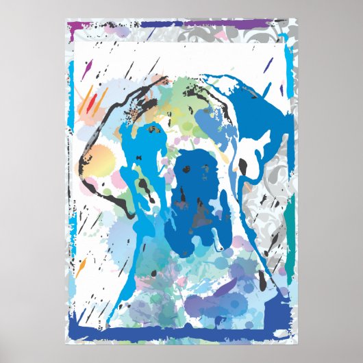 着色ポスター「グレート・ダン」 ポスター (正面)