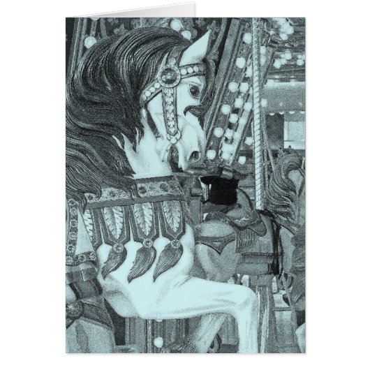 着色メリー馬 (正面)