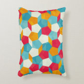 着色モザイク模様 アクセントクッション (正面(垂直))