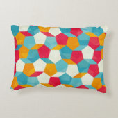 着色モザイク模様 アクセントクッション (裏面)