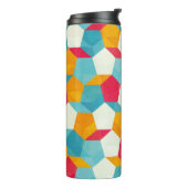 着色モザイク模様 タンブラー (回転左)