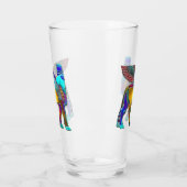 着色ラマスガラス杯 タンブラーグラス (左)