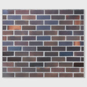 着色レンガの包装紙 ラッピングペーパー (フラット)