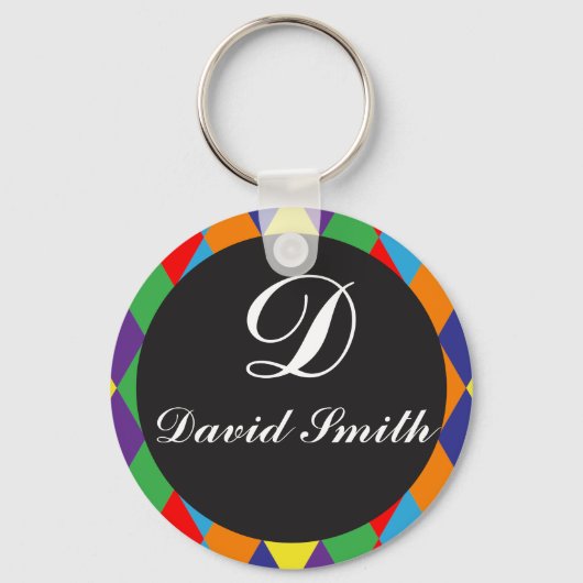 着色ロムバス キーホルダー (正面)