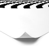 着色可能な光ブロックスパイラル ポスター (角)