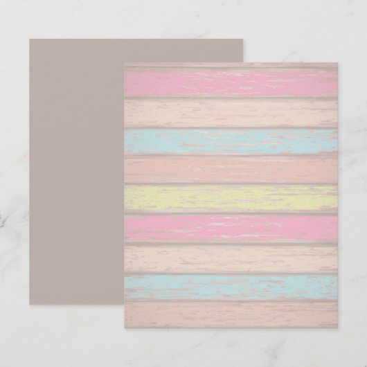 着色木材 (正面/裏面)