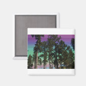 着色木磁石 マグネット (正面/裏面)