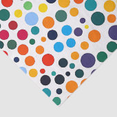 着色水玉模様紙吹雪 薄葉紙 (詳細)