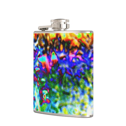 着色氷 フラスク (左)